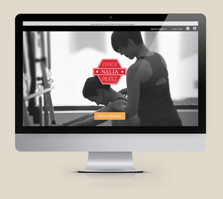 Diseño web y branding para Nalia Pilates