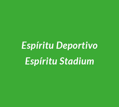 Espíritu Deportivo, Espíritu Stadium